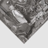 ヴィンテージクリスマスティッシュペーパークリスマスツリー1920 薄葉紙 (詳細)