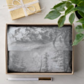 ヴィンテージクリスマスティッシュペーパー冬林 薄葉紙 (ギフト)