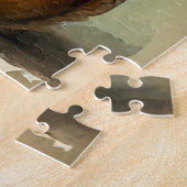 ヴィンテージクリスマステディベア ジグソーパズル (側面)