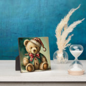 ヴィンテージクリスマステディベア フォトプラーク (インサイチュ)