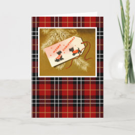 ヴィンテージクリスマステリアドッグ シーズンカード