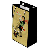 ヴィンテージクリスマステリアドッグ スモールペーパーバッグ (裏面アングル)