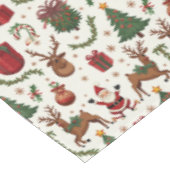 ヴィンテージクリスマステーブルクロス テーブルクロス (アングル)