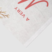 ヴィンテージクリスマスディアーとリース 薄葉紙 (詳細)