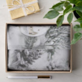 ヴィンテージクリスマスデコレーションオーナメント水彩 薄葉紙 (ギフト)