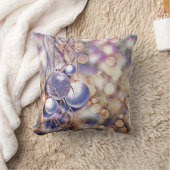 ヴィンテージクリスマスデコレーションオーナメント クッション (ブランケット)