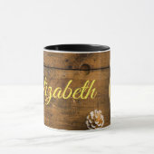 ヴィンテージクリスマスデコレーションオーナメント マグカップ (中央)