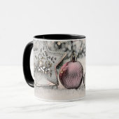 ヴィンテージクリスマスデコレーションオーナメント マグカップ (正面左)