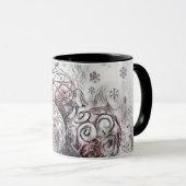 ヴィンテージクリスマスデコレーションオーナメント マグカップ (正面右)