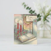 ヴィンテージクリスマスデザインポストカード シーズンポストカード (スタンド正面)