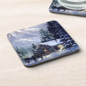 ヴィンテージクリスマスデー コースター (左側)