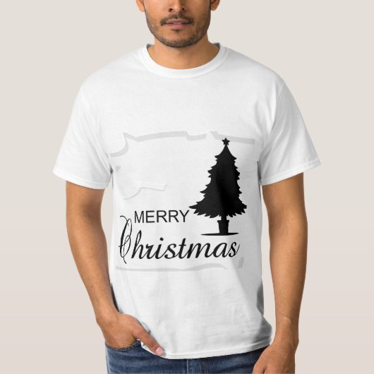 ヴィンテージクリスマスデー Tシャツ (正面)