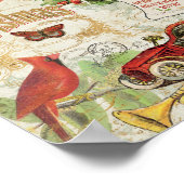 ヴィンテージクリスマストイズ ポスター (角)