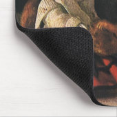 ヴィンテージクリスマストイズ、人形とテディベア マウスパッド (コーナー)