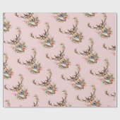 ヴィンテージクリスマストインデナーラッピング紙 ラッピングペーパー (フラット)