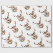 ヴィンテージクリスマストインデナーラッピング紙 ラッピングペーパー (フラット)