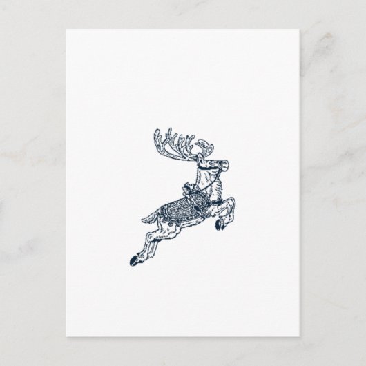 ヴィンテージクリスマストインデナー シーズンポストカード (正面)