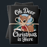 ヴィンテージクリスマストナカイOh Deer Christmas Here ラッピングペーパーシート<br><div class="desc">ヴィンテージクリスマストインデナーOh Deer Christmasはこちら</div>
