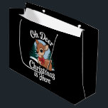 ヴィンテージクリスマストナカイOh Deer Christmas Here ラージペーパーバッグ<br><div class="desc">ヴィンテージクリスマストインデナーOh Deer Christmasはこちら</div>