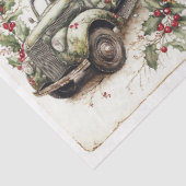 ヴィンテージクリスマストラック広場 薄葉紙 (詳細)