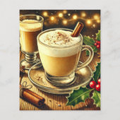 ヴィンテージクリスマスドリンクエグノグラテスクラップブック (裏面)