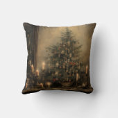 ヴィンテージクリスマスナイト装飾用クッション クッション (裏面)