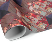 ヴィンテージクリスマスニューヨークウィンドウディスプレイ ラッピングペーパー (ロールコーナー)