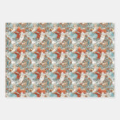 ヴィンテージクリスマスノスタルジア ラッピングペーパーシート (正面2)