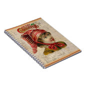 ヴィンテージクリスマスノートブック ノートブック (右側)