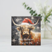 ヴィンテージクリスマスハイランドカウズ シーズンカード (スタンド正面)