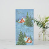 ヴィンテージクリスマスハウストゥハウス シーズンカード (スタンド正面)