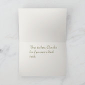 ヴィンテージクリスマスハウズバード シーズンカード (内部)