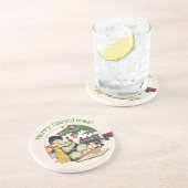 ヴィンテージクリスマスハッピーボーイ遊ズのおもちゃつき コースター (側面)