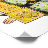 ヴィンテージクリスマスハッピーボーイ遊ズのおもちゃつき ポスター (角)