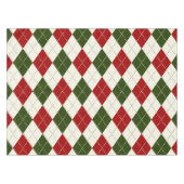 ヴィンテージクリスマスハーレクインプレイド |テーブルクロス テーブルクロス (正面(横))
