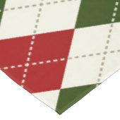 ヴィンテージクリスマスハーレクインプレイド |テーブルクロス テーブルクロス (アングル)