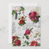 ヴィンテージクリスマスバラジョユーノールエフエメラ シーズンカード (正面)