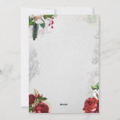 ヴィンテージクリスマスバラジョユーノールエフエメラ シーズンカード (裏面)