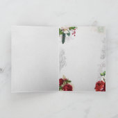 ヴィンテージクリスマスバラジョユーノールエフエメラ シーズンカード (内部)