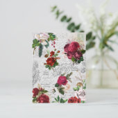 ヴィンテージクリスマスバラジョユーノールエフエメラ シーズンポストカード (スタンド正面)