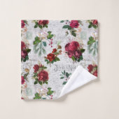 ヴィンテージクリスマスバラジョユーノールエフエメラ バスタオルセット (ウォッシュタオル)