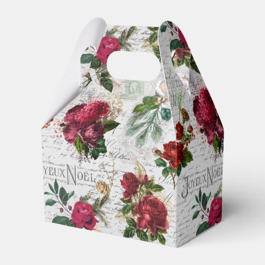 ヴィンテージクリスマスバラジョユーノールエフエメラ フェイバーボックス (正面サイド)