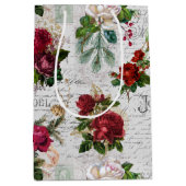 ヴィンテージクリスマスバラジョユーノールエフエメラ ミディアムペーパーバッグ (正面)