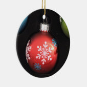 ヴィンテージクリスマスバルブオーナメント セラミックオーナメント (右)