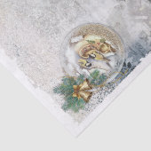 ヴィンテージクリスマスバードの工芸 薄葉紙 (詳細)