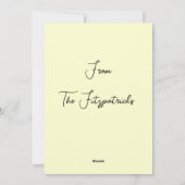 ヴィンテージクリスマスバードオンホリーブランチ シーズンカード (裏面)