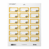 ヴィンテージクリスマスバード&ホリー ラベル (フルシート)