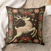 ヴィンテージクリスマスパステル装飾用クッション クッション (ブランケット)