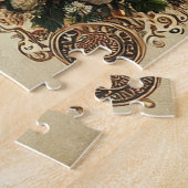 ヴィンテージクリスマスパズル ジグソーパズル (側面)