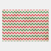 ヴィンテージクリスマスパターントリオ ラッピングペーパーシート (正面3)